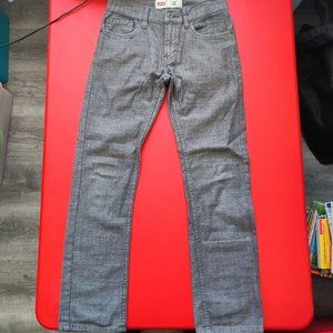 Levi's 511 slim jeans grey men's size 12 26x26